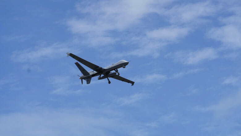 O dronă MQ-9 Reaper a căzut la Câmpia Turzii. Vasile Dîncu: Era operată de americani