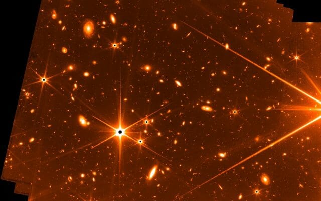 NASA a publicat o imagine „teaser” a Universului realizată de telescopul James Webb