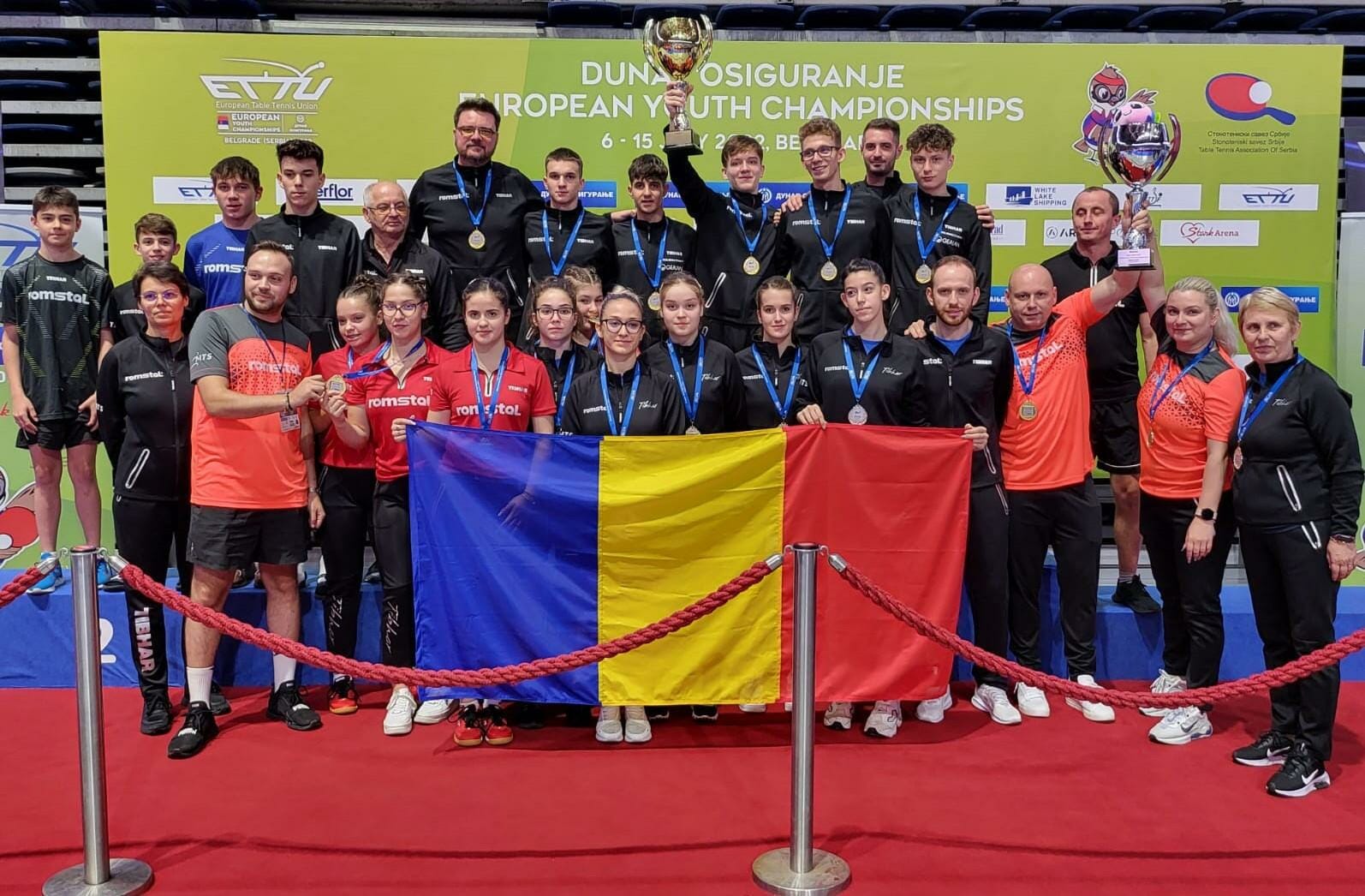 Au cucerit Europa! Echipele României de fete și băieții au câștigat titlul continental la tenis de masă!
