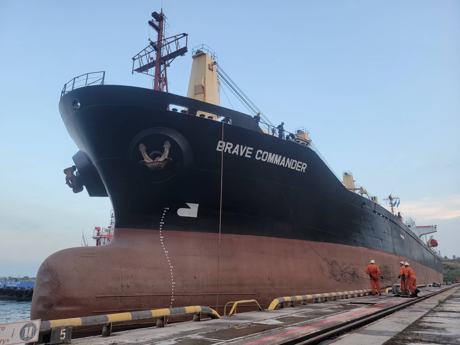Nava Brave Commander, care transportă 23.000 de tone de cereale din Ucraina, a sosit în Cornul Africii, anunţă ONU