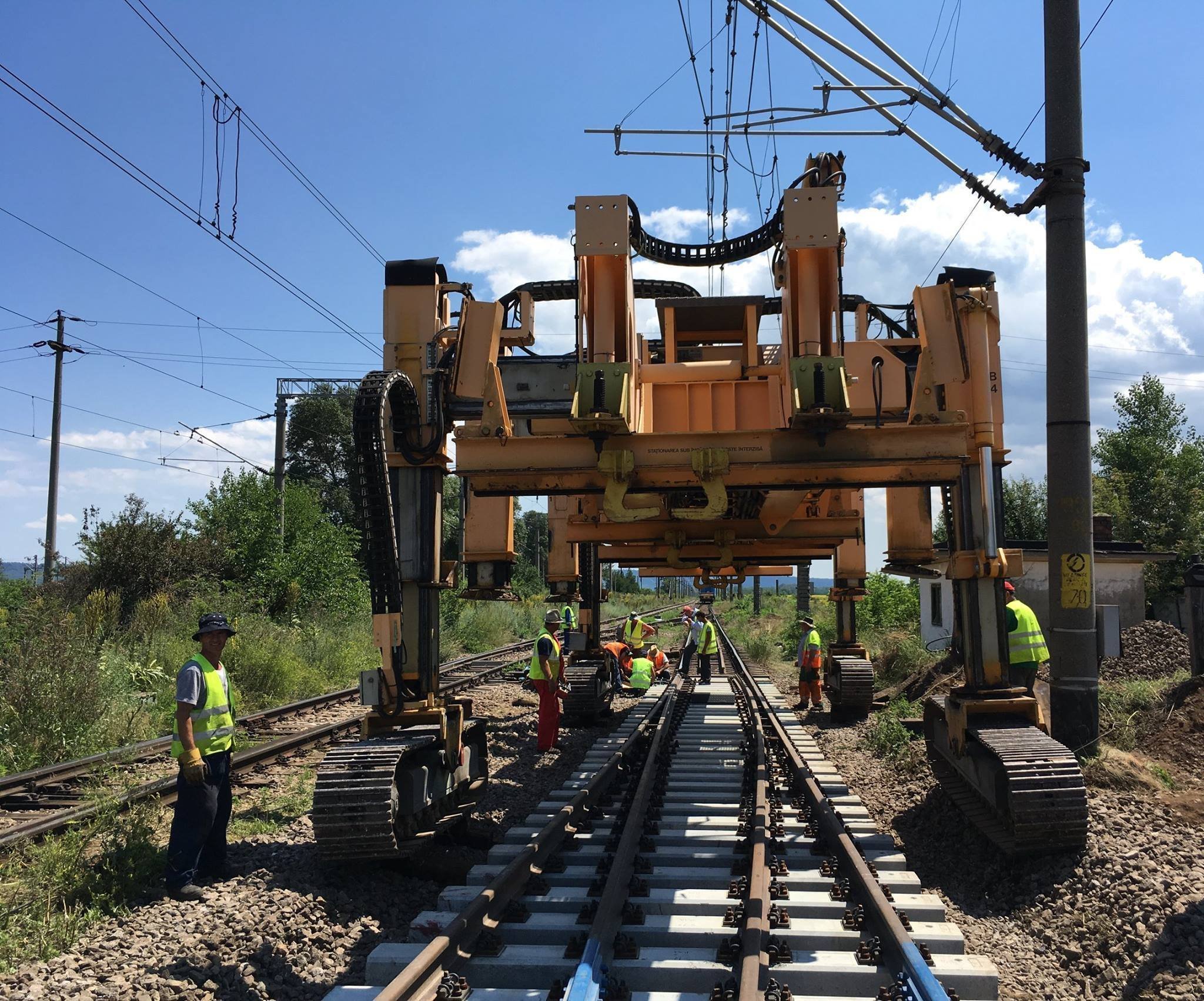 CFR SA: Au fost depuse 4 oferte pentru lucrări de reabilitarea suprastructurii căii ferate între Jibou şi Carei