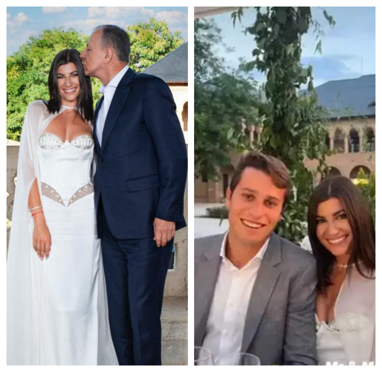 Fiica lui Mircea Geoană face nunta la Veneția. Ana și americanul Garrett au sărbătorit logodna lor la Palatul Mogoșoaia