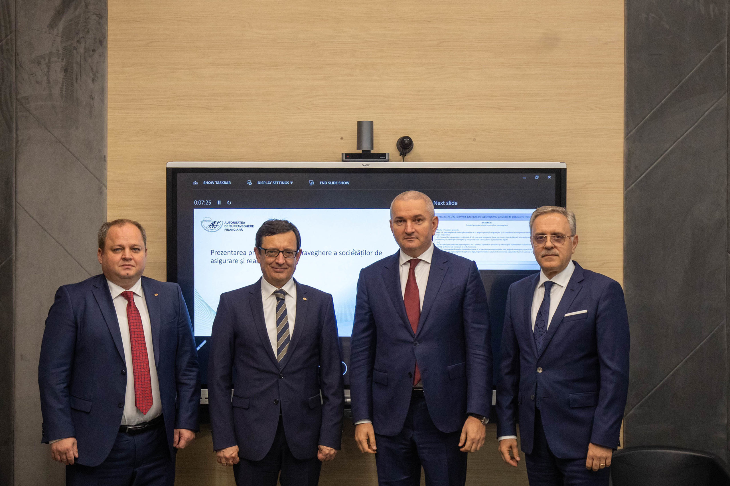 Vizită oficială a delegației Băncii Naționale a Republicii Moldova la Autoritatea de Supraveghere  Financiară
