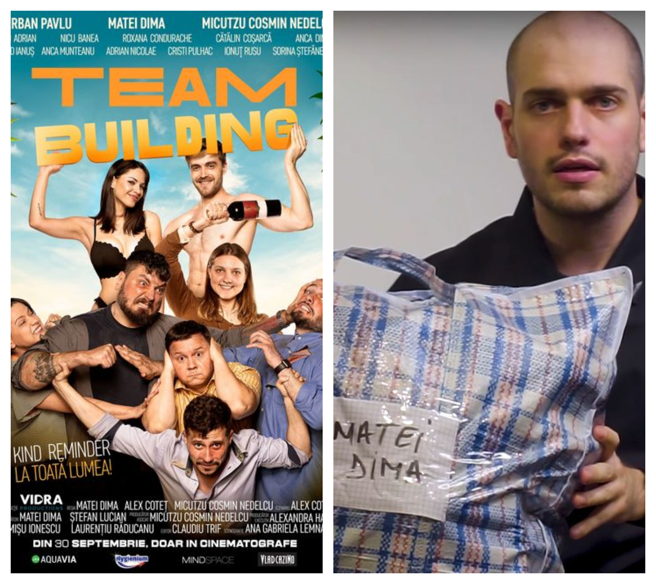 ”Team Building”, record de bilete vândute în avans pentru un film românesc. Câte zeci de mii de doritori au plătit să vadă filmul de jumătate de milion de euro al lui Matei Dima