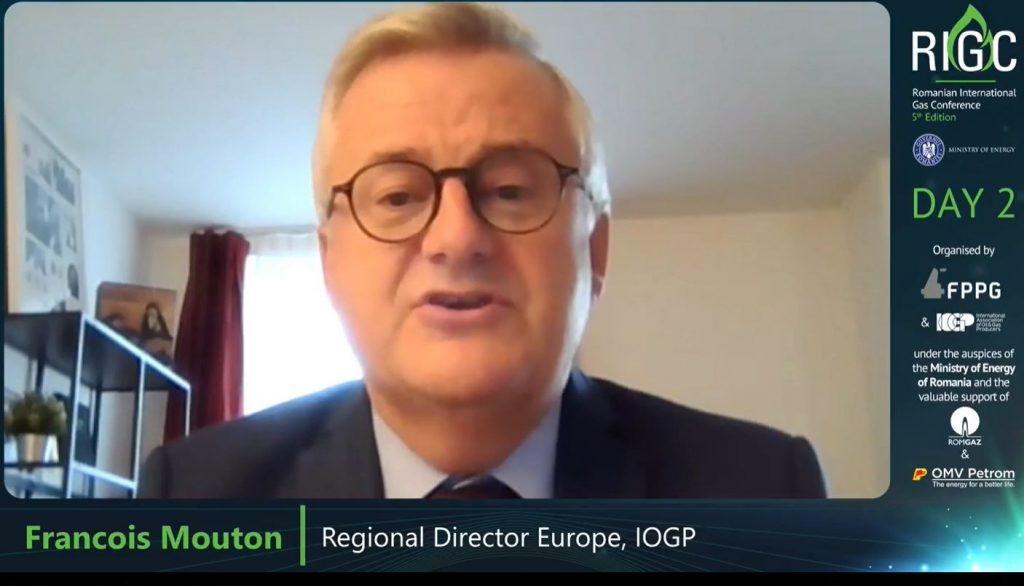 Francois Regis Mouton, IOGP, la RIGC 2022: Criza energetică a început înainte de agresiunea Rusiei