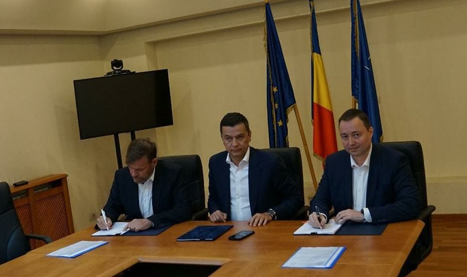 Sorin Grindeanu: A fost semnat astăzi contractul pentru finalizarea construcţiei Lotului Cheţani-Câmpia Turzii, al Autostrăzii Transilvania!