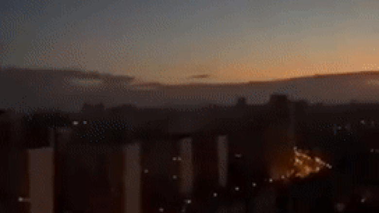 Momentul în care dronele kamikaze atacă Kievul. Mai multe clădiri din oraș au fost lovite FOTO/VIDEO