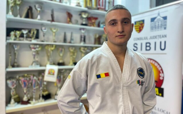Un sibian a devenit campion mondial la Taekwon-do, la 17 ani! „Este visul meu de când eram mic”