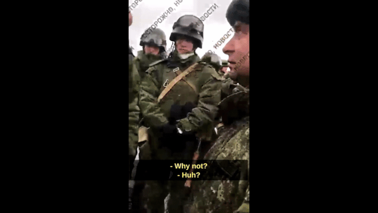 Un recrut rus nemulțumit de calitatea instrucției își scuipă și lovește superiorul. „O să vă rup mâinile și picioarele la toți”