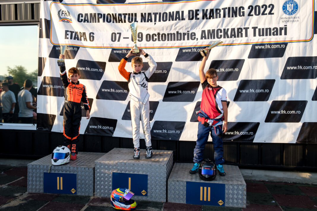 La doar 12 ani, Cristian Ștefan Velciu a devenit dublu campion Național de Karting!