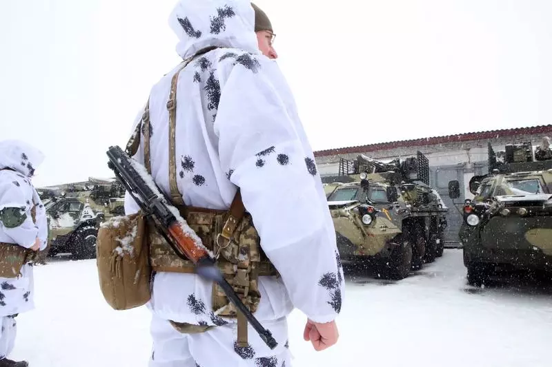 Situație atipică: Soldații ucraineni, nu rușii, vor fi ajutați de frigul de pe front 