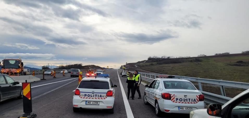 Pistol: Pe întreaga autostradă Sebeş-Turda (A10) se circulă de astăzi la regim de 4 benzi! Am deschis traficul în regim de autostradă şi pe cei 1,5 km din zona dealului Oiejdea
