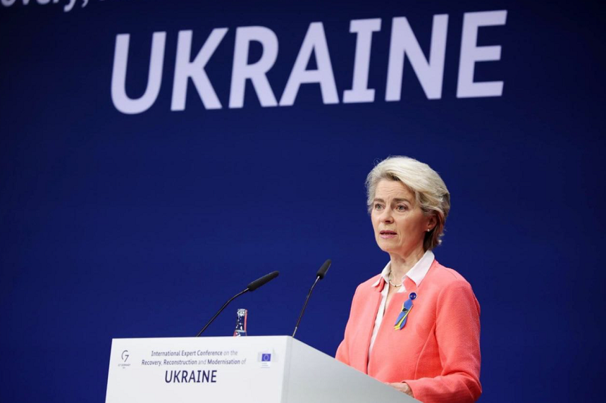 UPDATE-Comisia Europeană le propune Celor 27 să acorde Ucrainei un ajutor în valoare de 18 miliarde de euro în 2023 şi ca statele membre UE să plătească dobânda acestor împrumuturi