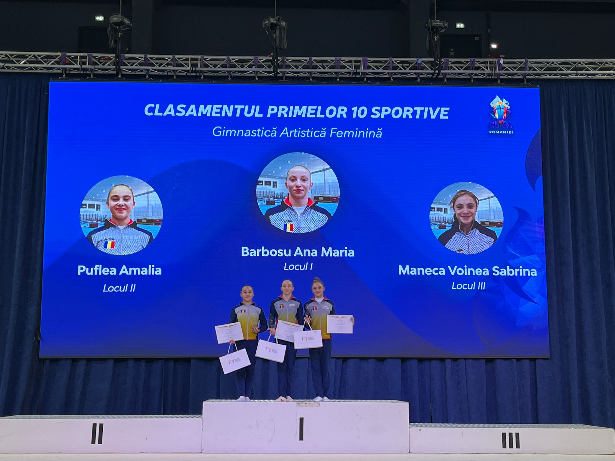 Premieră în gimnastica românească: sportivii de la artistică au făcut echipă cu cei de la aerobică!