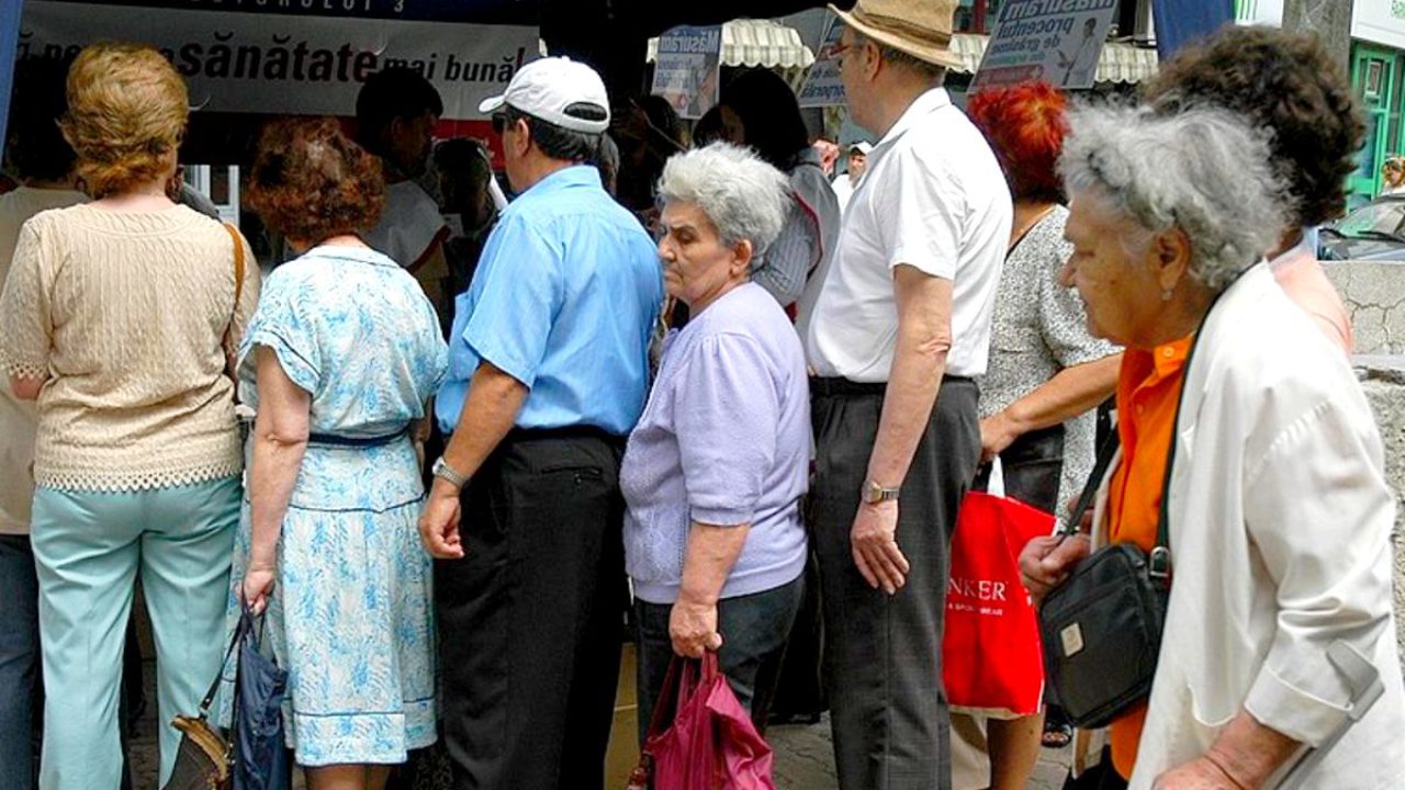 A scăzut numărul pensionarilor