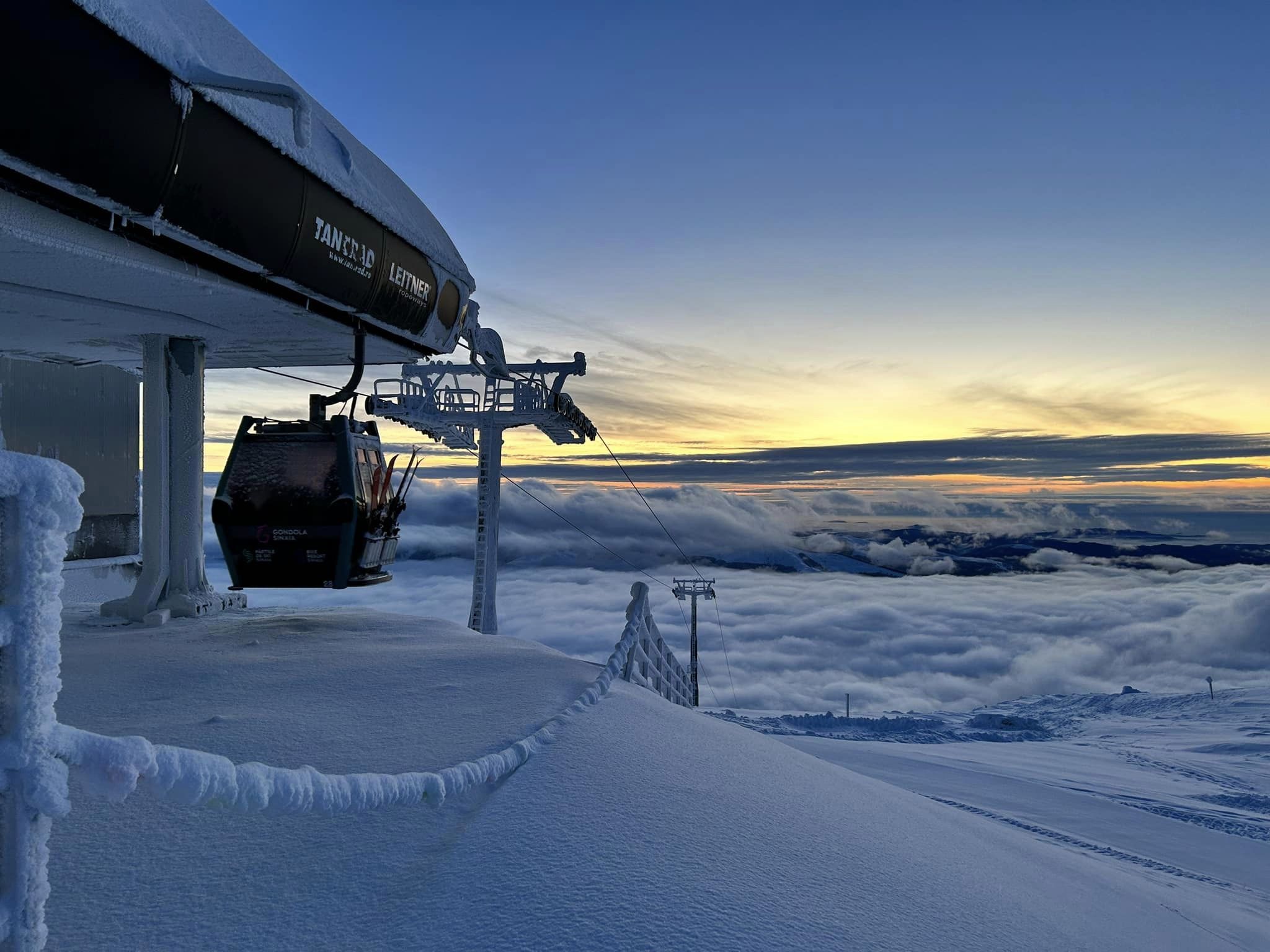 Înghesuială mare pe pârtiile din Sinaia, în primul weekend de schi: „O zi frumoasă la Cota 200”