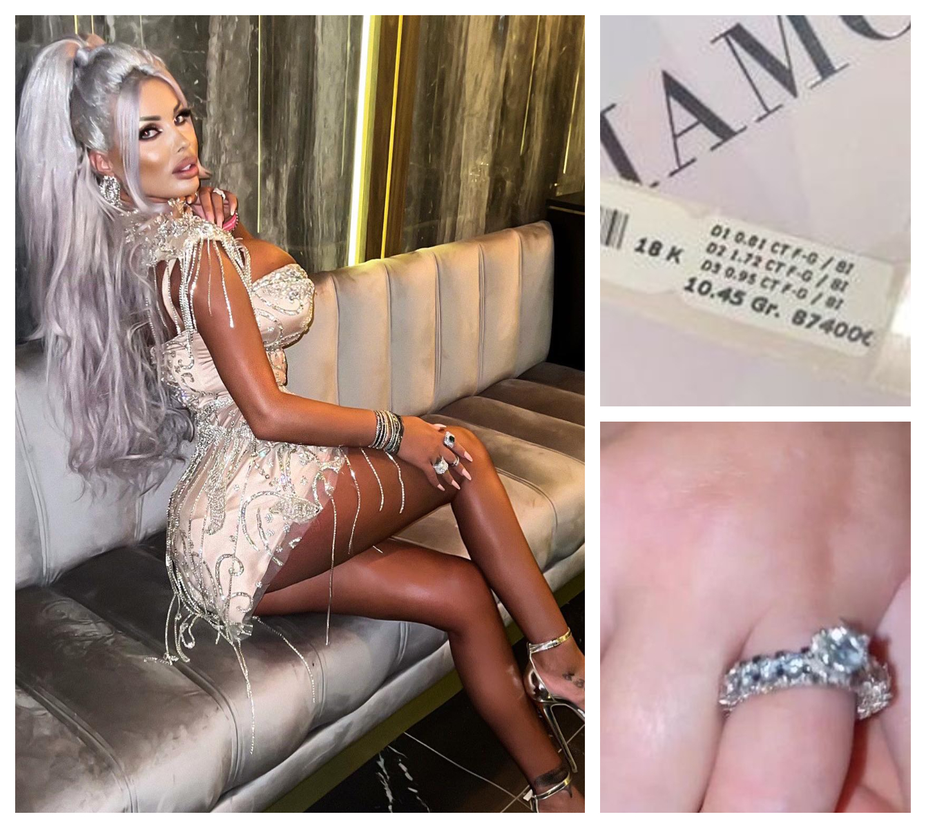 Loredana Chivu s-a logodit! Inelul primit, unul de care să vorbească toată lumea. 87.400 de euro a costat/FOTO!