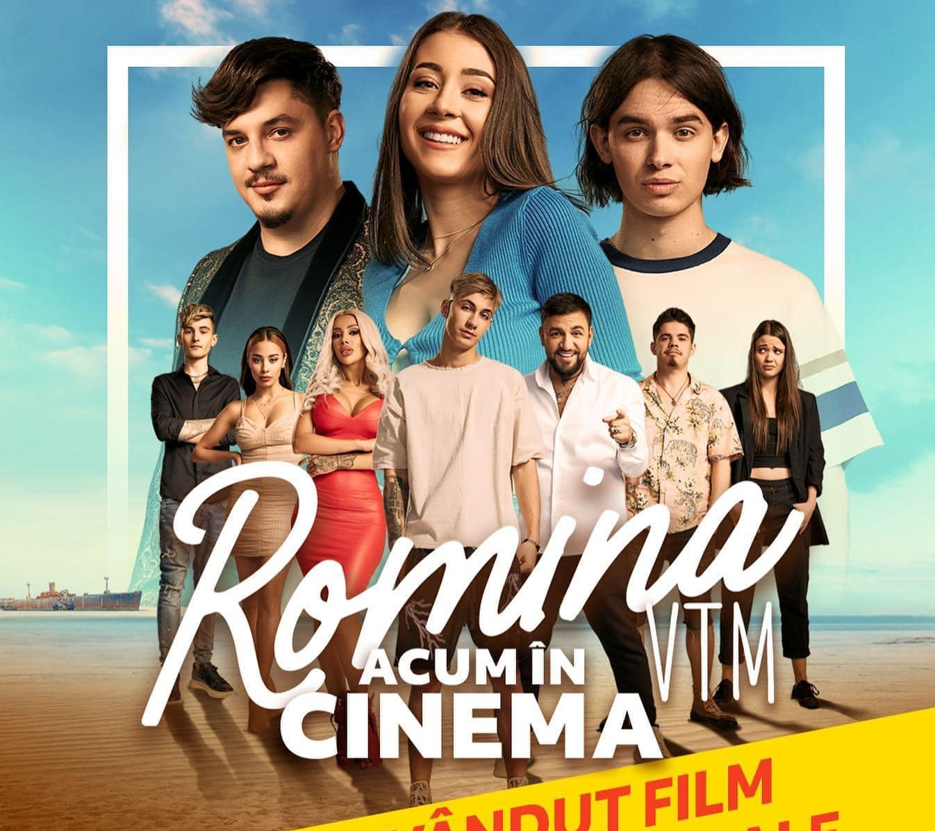 ”Romina, VTM!”, o comedie cu maneliști, cel mai vândut film românesc. 35.000 de bilete vândute pre-sale!
