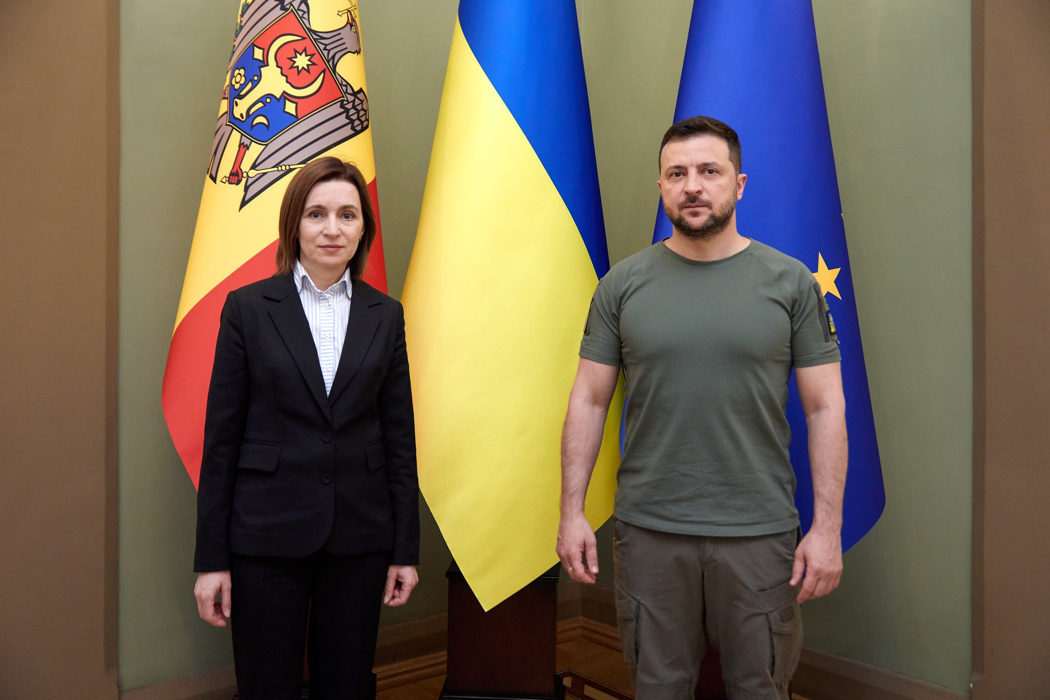 A cerut Maia Sandu ajutorul Ucrainei, în „conflictul” cu Rusia? Zelenski: „Ei plănuiesc toate acestea de mult timp”