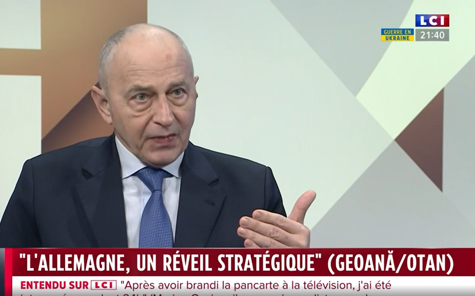 Mircea Geoană, la televiziunea franceză TF1: Ucraina este un partener NATO