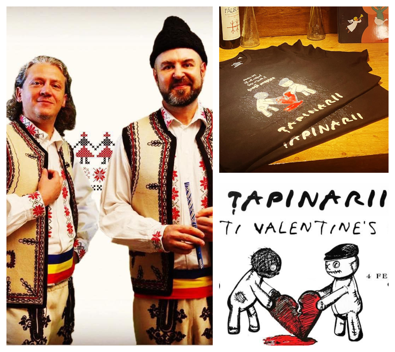Țapinarii dau o lovitură modei și îndrăgostiților! Lansează propria linie de tricouri anti-Valentine’s Day