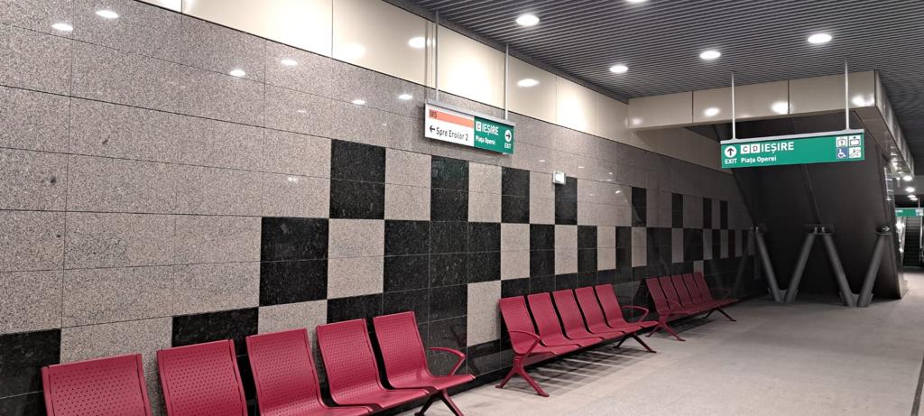 Cum arată cea mai nouă parte a metroului din București FOTO