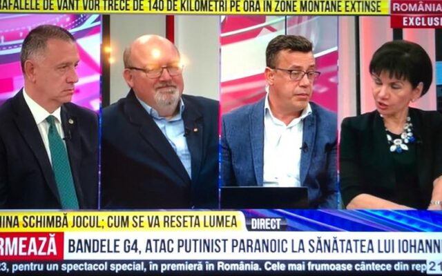 Derapaj România TV: Bandele G4, atac putinist paraonic la sănătatea lui Iohannis