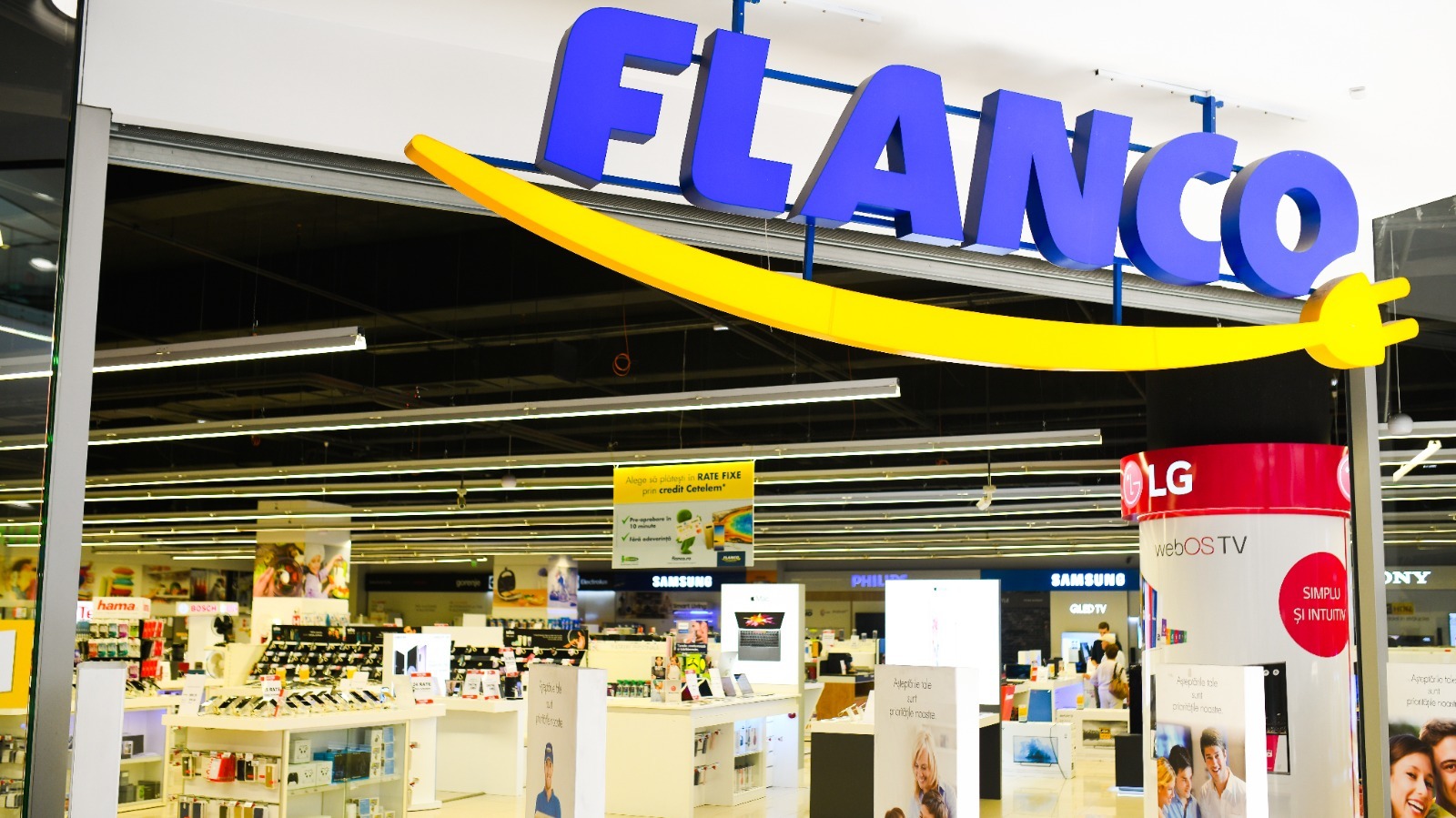 Flanco investeşte 7 milioane de lei pentru a reamenaja nouă dintre principalele sale magazine
