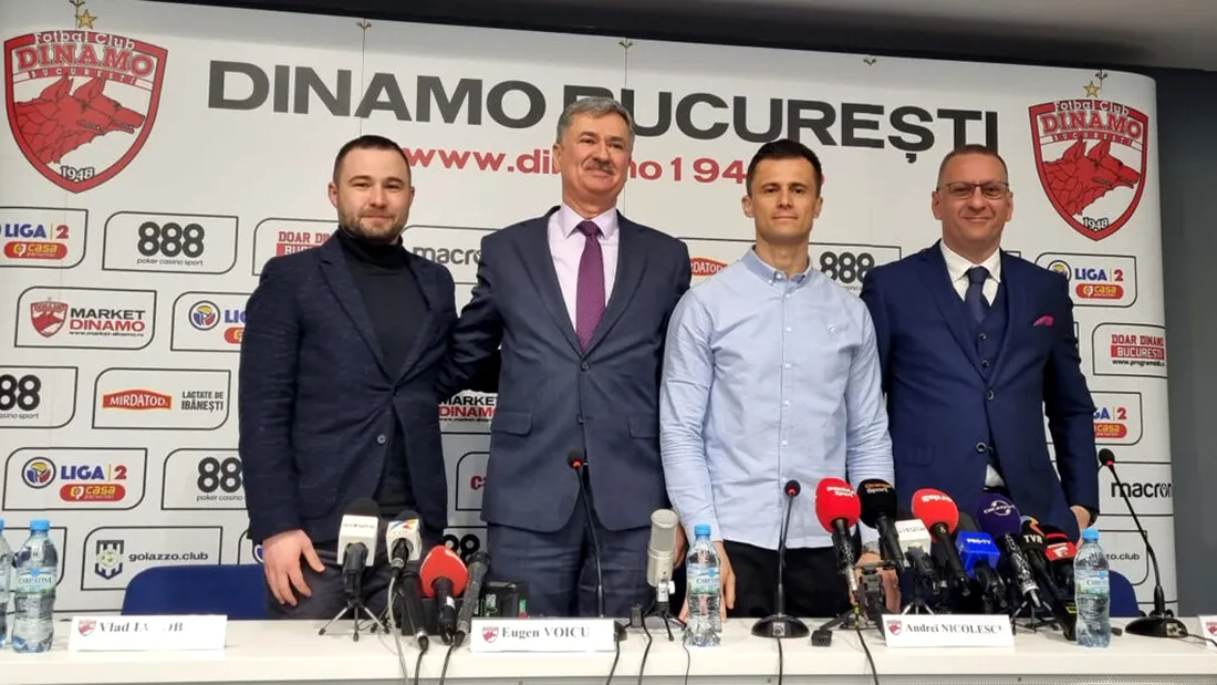 Noii șefi din Ștefan cel Mare au vorbit despre viitorul lui Dinamo