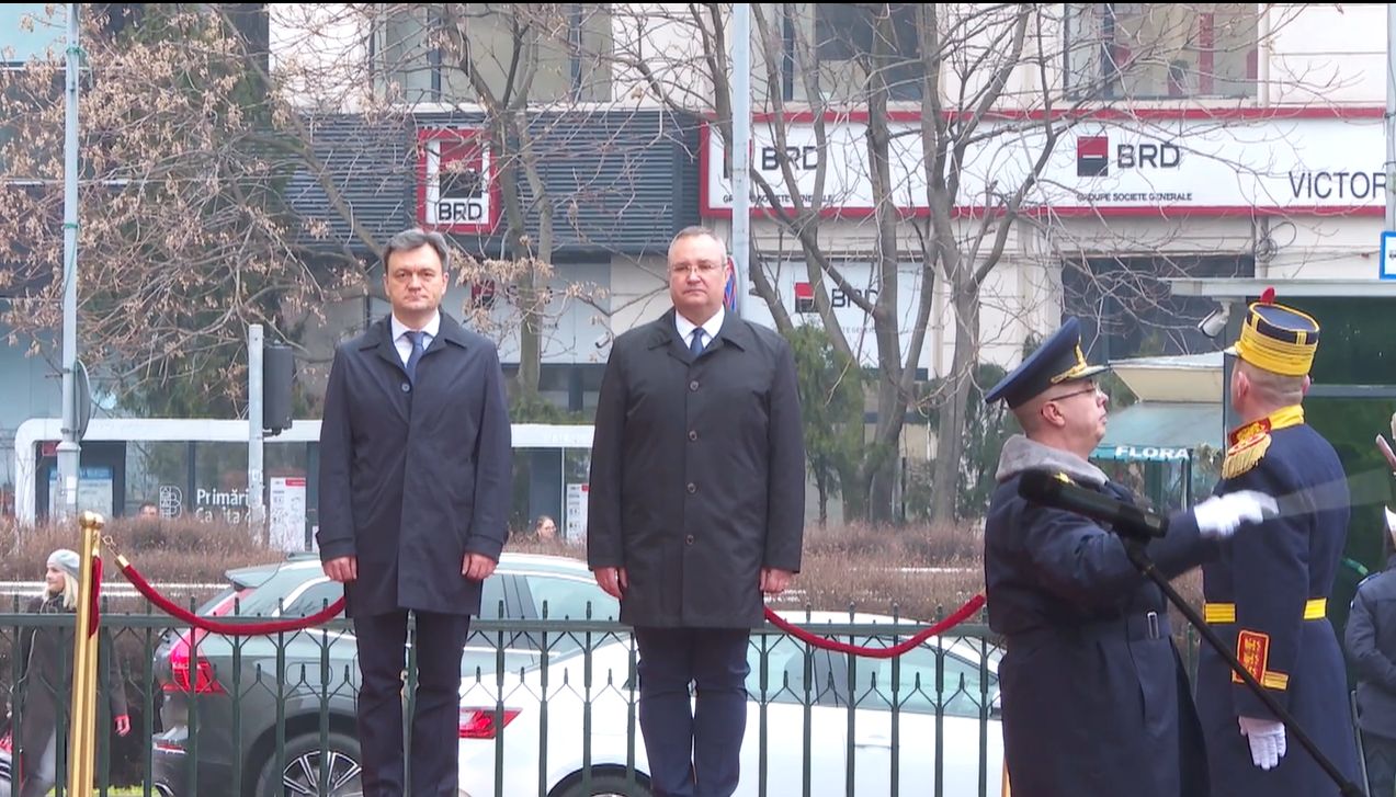 Prim-ministrul Republicii Moldova a ajuns la București. Dorin Recean, primit de premierul Nicolae Ciucă. VIDEO