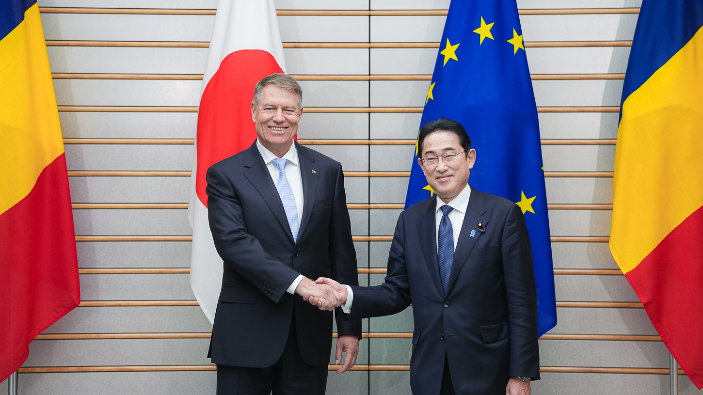 Iohannis și premierul Kishida au semnat Declarația comună pentru parteneriat strategic România-Japonia