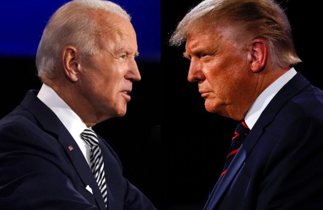Trump îşi ironizează rivalii şi-l imită pe Biden: „Fără mine era mort”