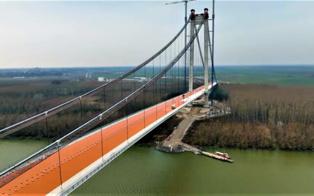 Asociația Pro Infrastructura: „Podul de la Brăila se apropie în sfârşit de inaugurare, însă doar pe o bucată