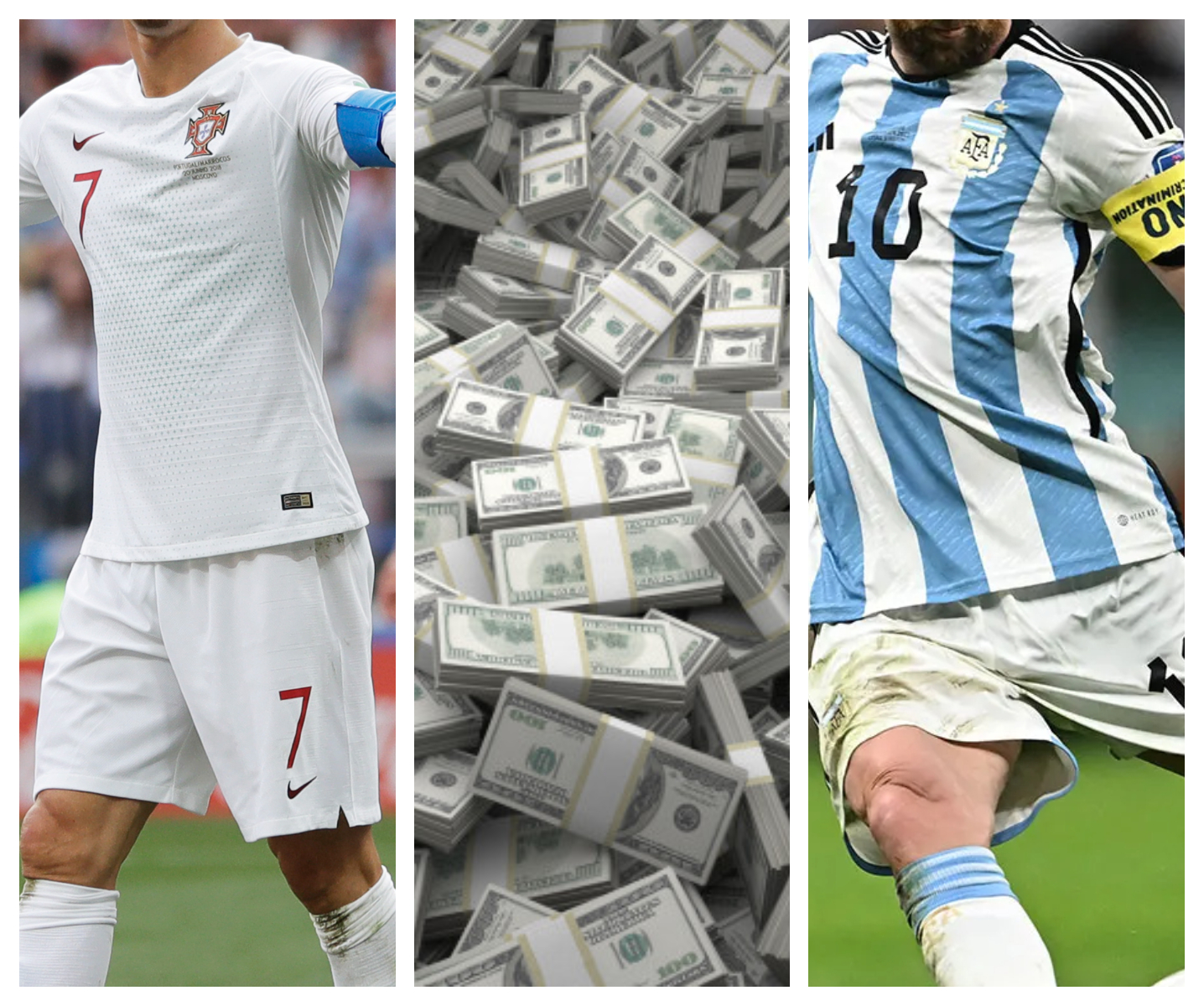 Clasamentul celor mai bine plătiți fotbaliști din lume în 2023! Care este jucătorul cu venituri astronomice de 136 milioane de dolari pe an