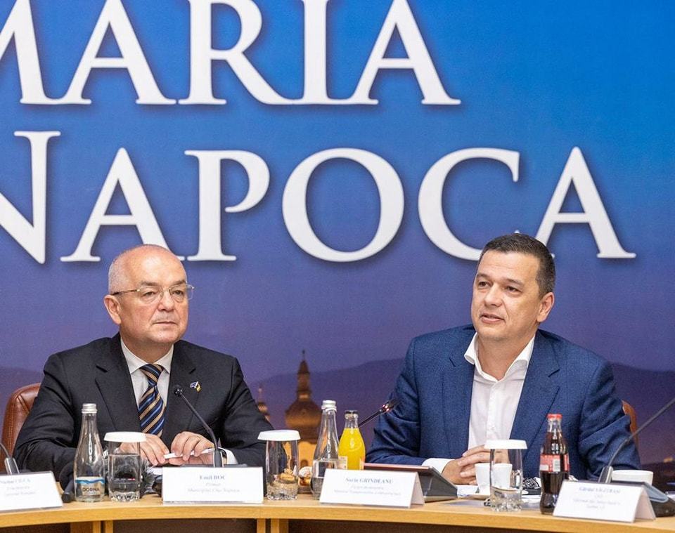 Sorin Grindeanu: A fost semnat astăzi contractul pentru construirea primei magistrale de metrou din Cluj!  Este un proiect în valoare de peste 9 miliarde de lei, fără TVA