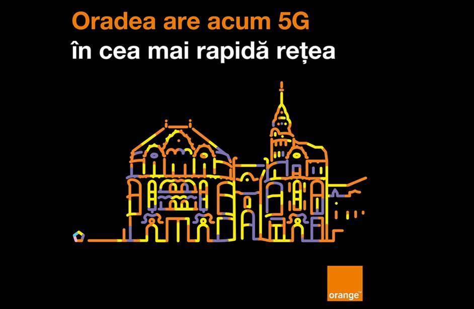 Orange România extinde reţeaua 5G în Oradea
