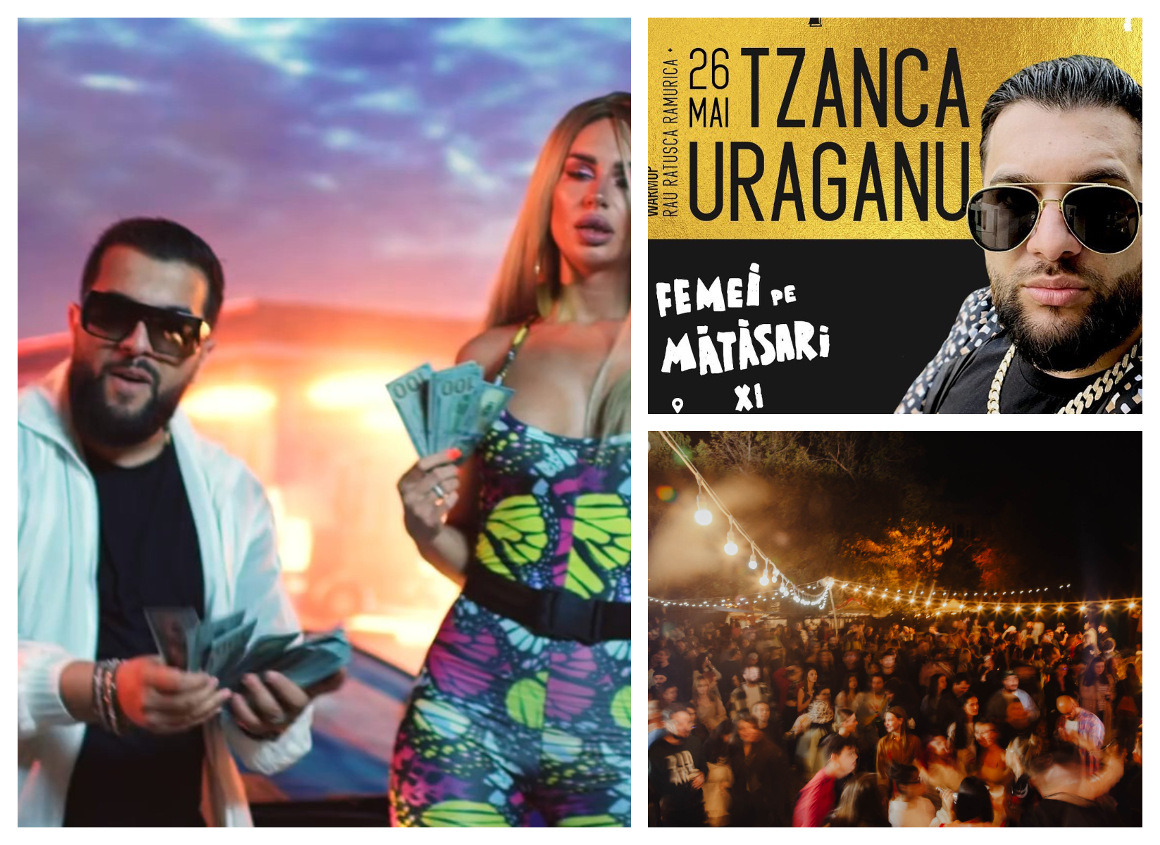 Primăria Capitalei a devenit partener la o cântare a manelistului Tzanca Uraganu’! Festivalul Femei pe Mătăsari, cântare ”ca la ușa cortului”