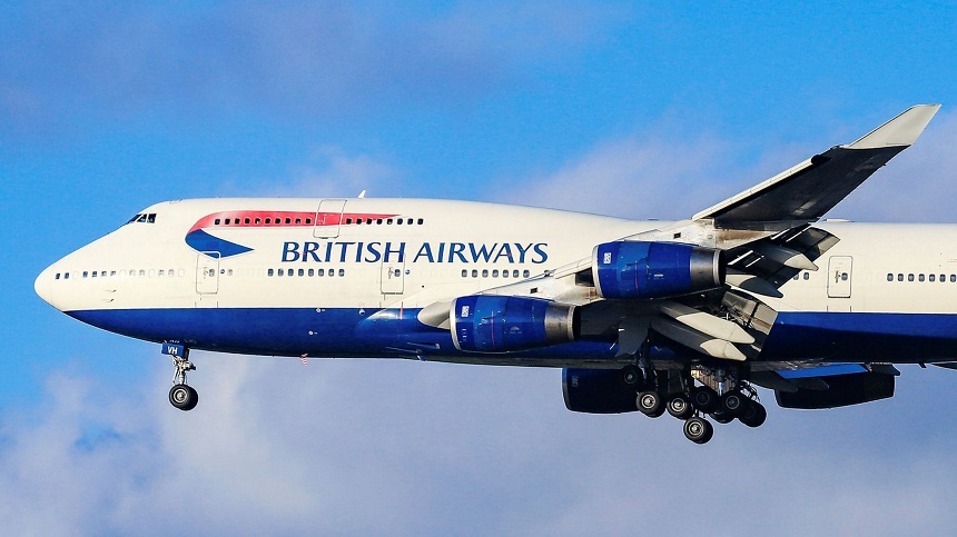 Compania British Airways a fost amendată cu 1,1 milioane de dolari de guvernul american