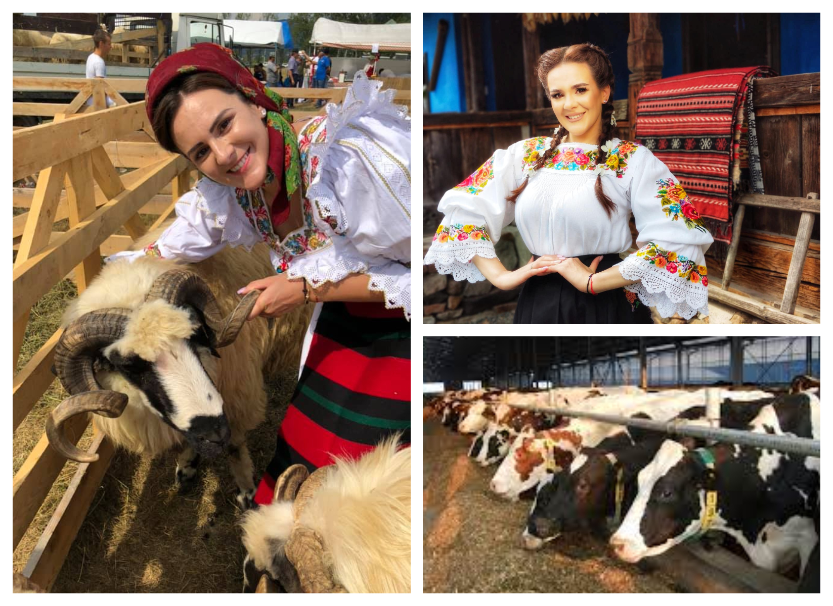 Când nu horește, Florentina Vlad crește capre și vaci! Solista are o fermă zootehnică în Maramureș