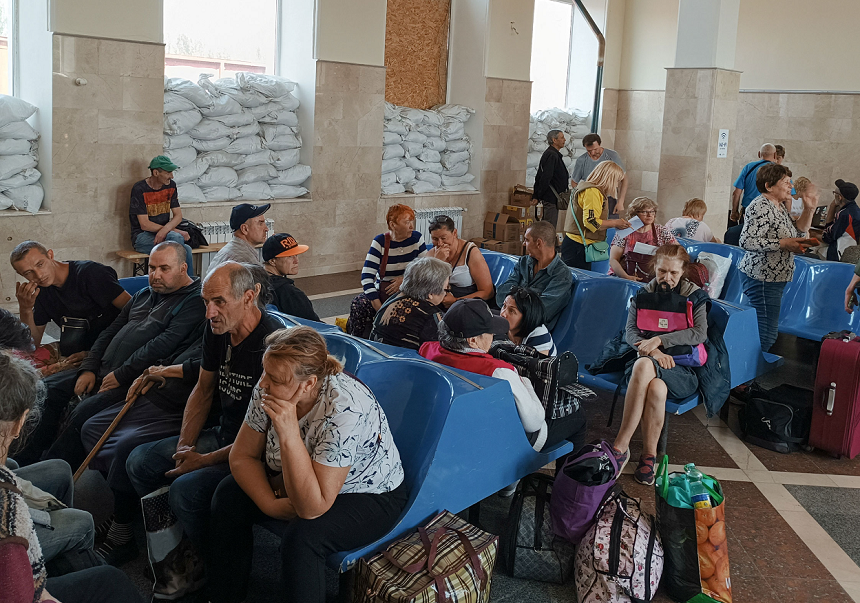Haos în Ucraina! Locuitorii din Herson sunt evacuați de urgență