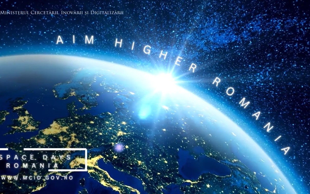 Ministerul Cercetării, Inovării şi Digitalizării anunţă ”AIM HIGHER ROMANIA”, cel mai mare eveniment din România dedicat explorării spaţiului cosmic, în perioada 11-14 iunie, la Bucureşti