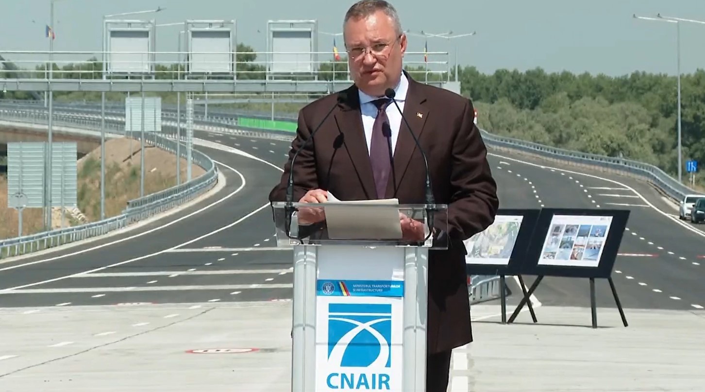 Nicolae Ciucă, la inaugurarea podului de la Brăila: A ieșit un lucru trainic