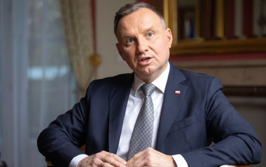Preşedintele Poloniei: “Ar fi bine ca Ucraina să îşi amintească de faptul că primeşte ajutor din partea noastră şi că suntem şi noi o ţară de tranzit către Ucraina”