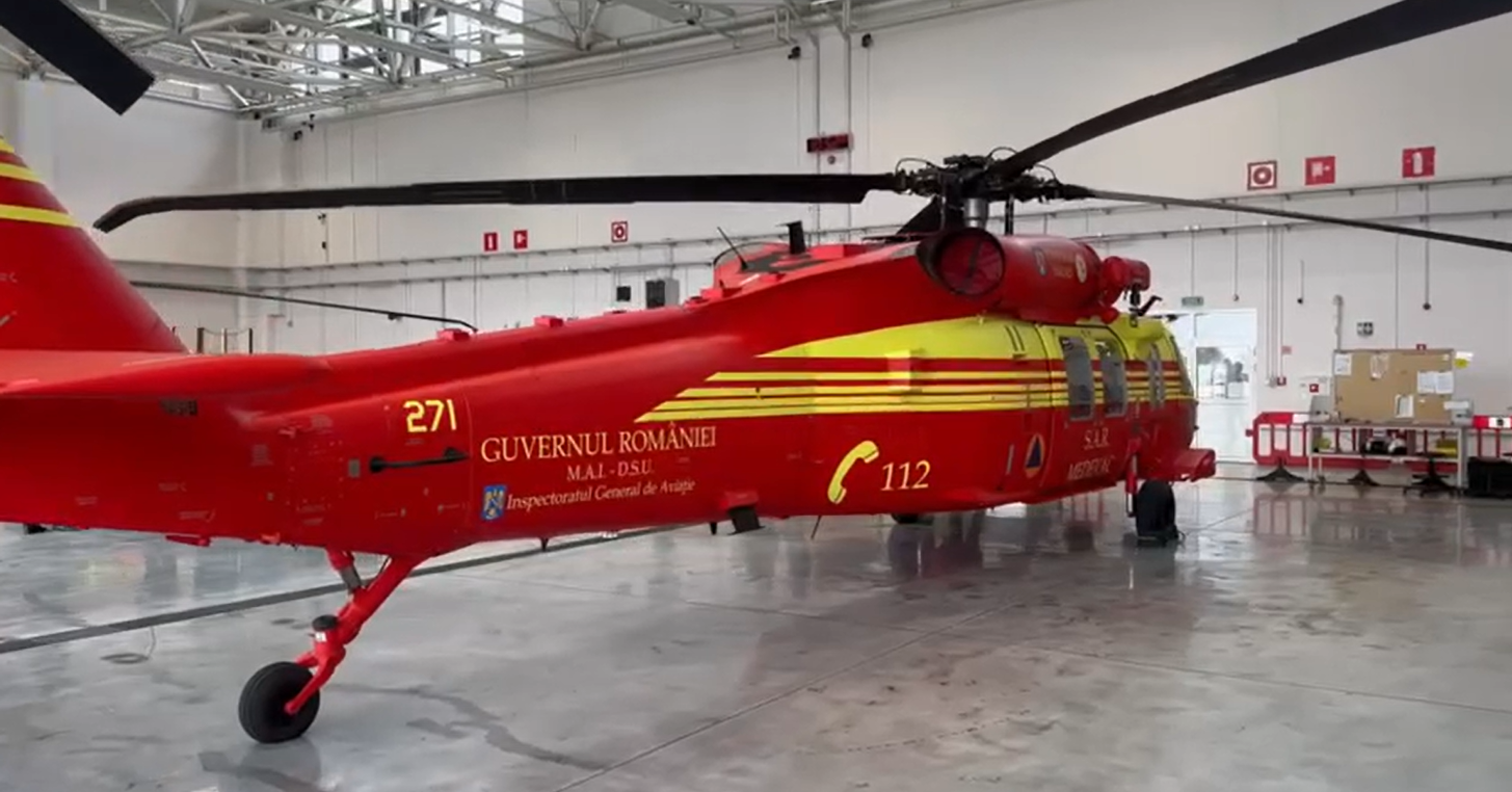 Delegaţie de la Ministerul Proiectelor Europene, Inspectoratul de Aviaţie  şi de la IGSU, în vizită de lucru în Polonia, la fabrica firmei care va furniza României 6 elicoptere medii-grele Black Hawk pentru intervenţii în situaţii de urgenţă – VIDEO