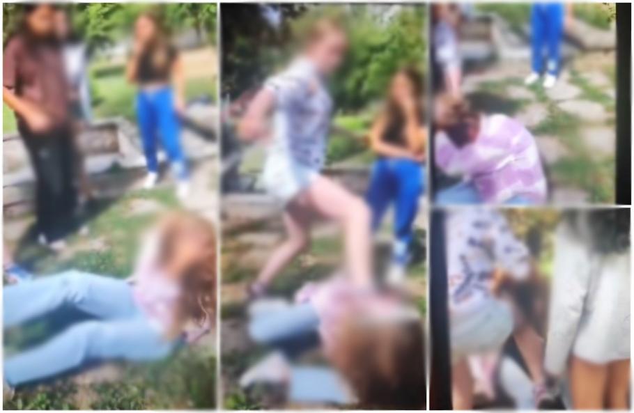 Revoltător! Elevă bătută și călcată pe cap în curtea unui liceu din Hunedoara. „Nu mai da că mi-e rău, te rog”