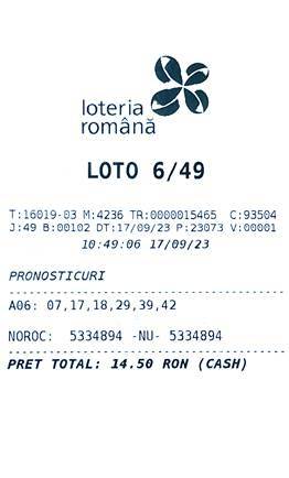 Câştigătorul premiului de peste 2,78 de milioane de euro de la Loto 6/49 şi-a ridicat banii/ Bărbatul este din Calafat şi joacă în mod constant de peste 20 de ani