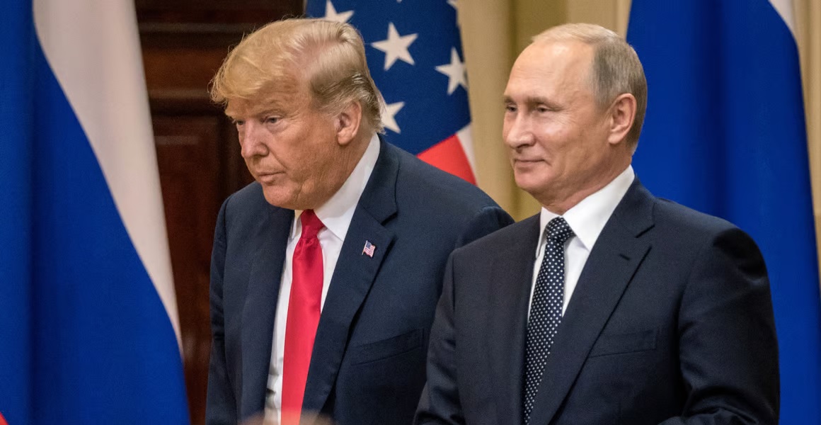 Donald Trump și Vladimir Putin își trimit bezele peste Atlantic