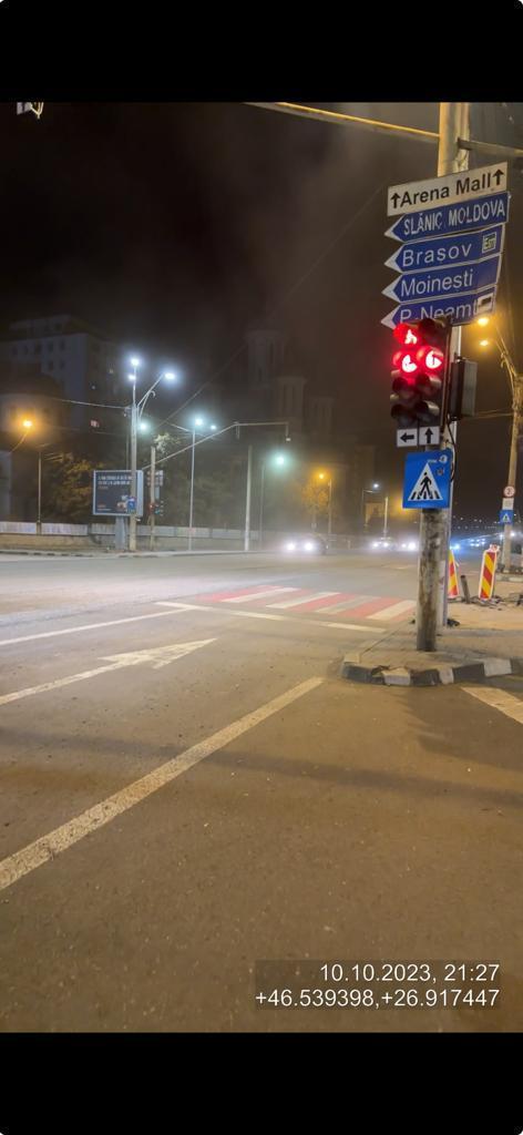 Control al Gărzii de Mediu, după ce a fost semnalată prezenţa prafului pe şantierul unor străzi din Bacău / Firma care realizează lucrarea, obligată să ia măsuri – FOTO