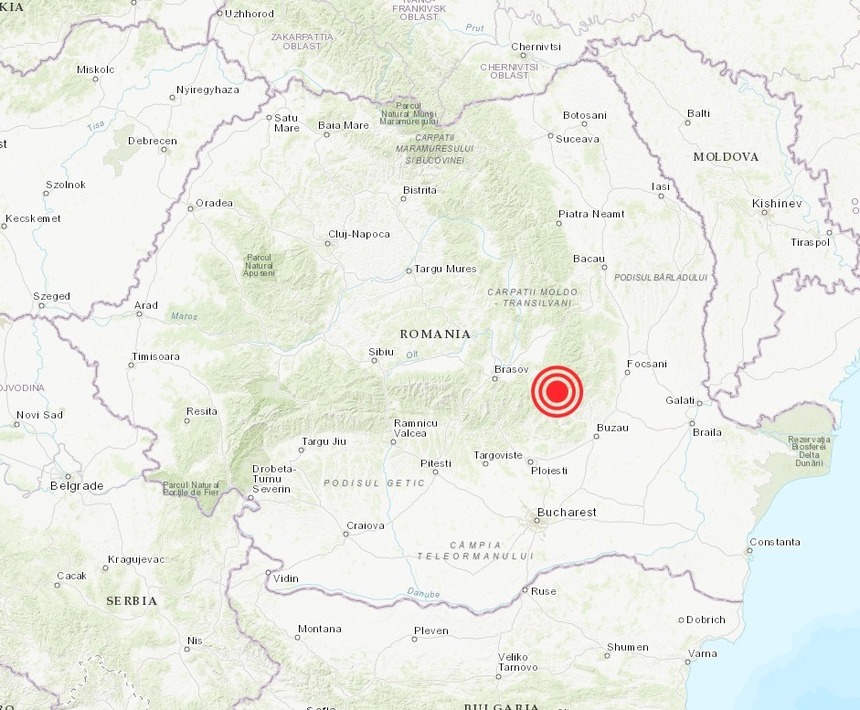 Cutremur puternic, produs în judeţul Buzău