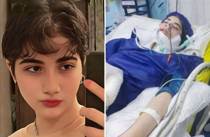 Liceana kurdă Armita Garawand, arestată din cauza nepurtării vălului, moare, la doar 16 ani